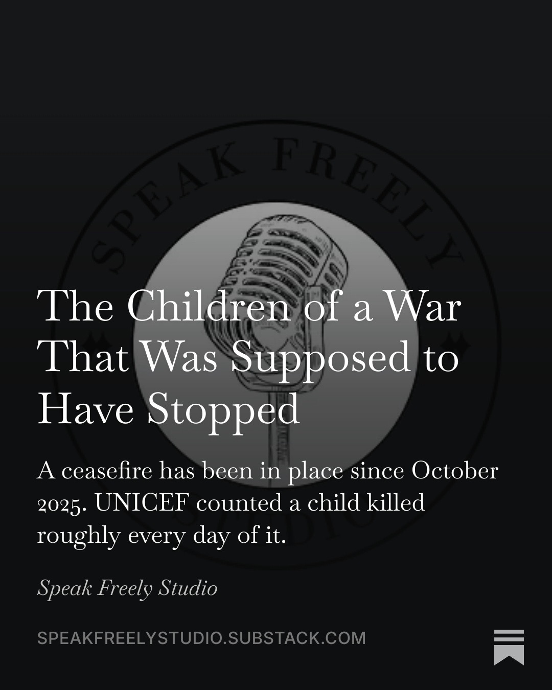 The Children of a War That Was Supposed to Have Stopped