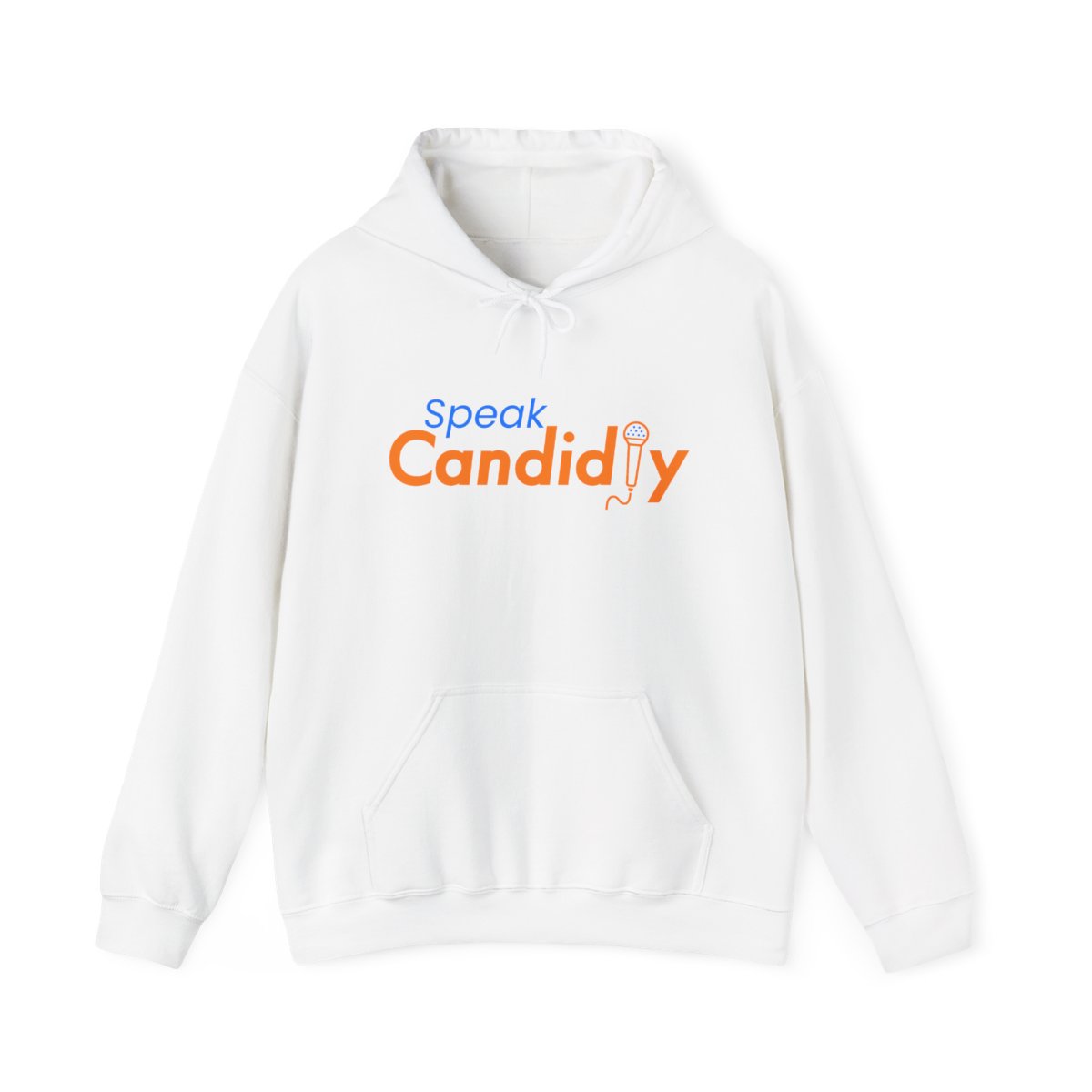 Speak Candidly hoodie, white