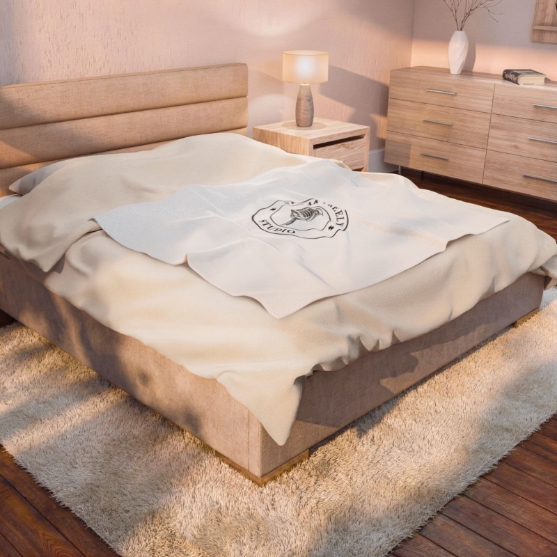 Speak Freely Studio velveteen plush blanket