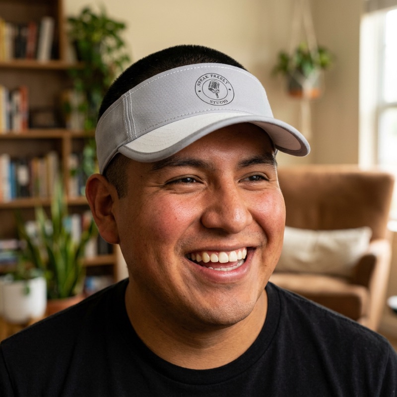Speak Freely Studio sun visor